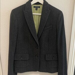 Lands' End Women's Charcoal Blazer